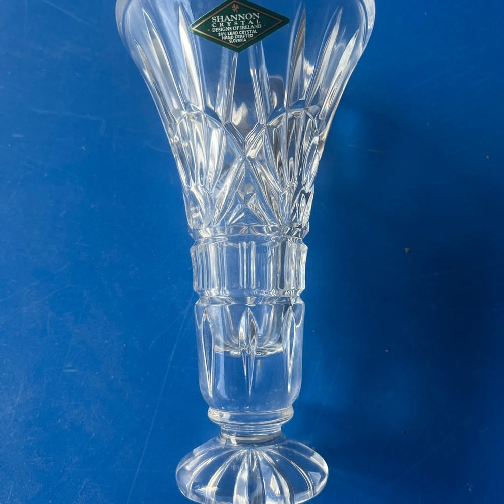 Shannon Crystal Designs of Ireland Vase